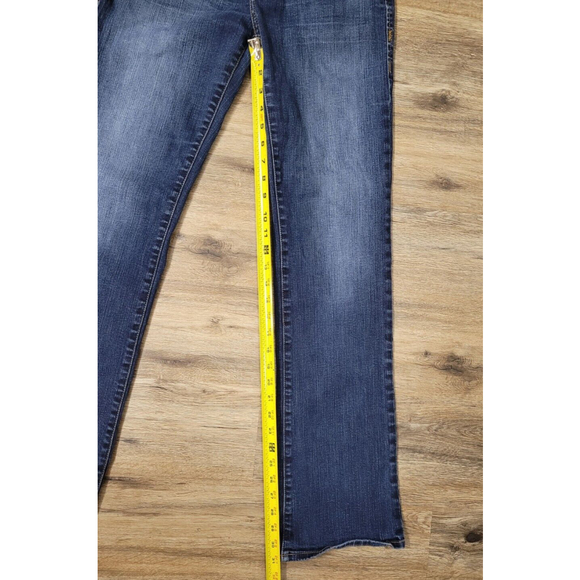 IT Los Angeles Women Diva Stretch Boot-cut Jeans Dark Wash Size 29 - Picture 12 of 12